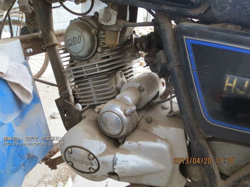 02年豪爵125-8摩托车大修发动机 - 维修改装 -