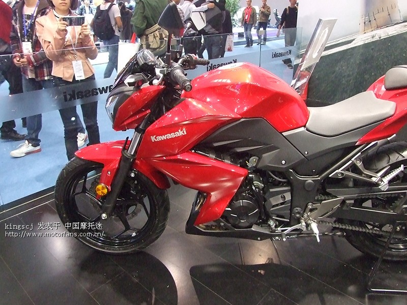 川崎几款车型2013摩博展,最新情况和价格. - 进