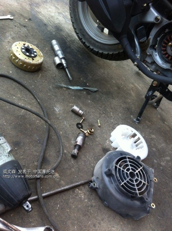 光阳CK150-B ACC弯道情人异响! - kymco光阳