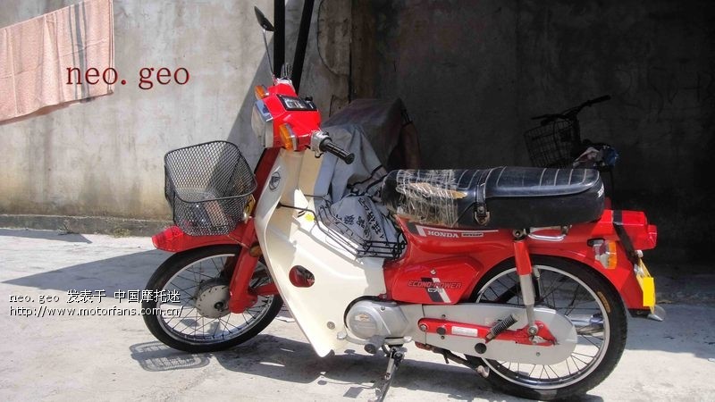 经典进口本田幼兽C70!第一帖主题~ - 弯梁世界
