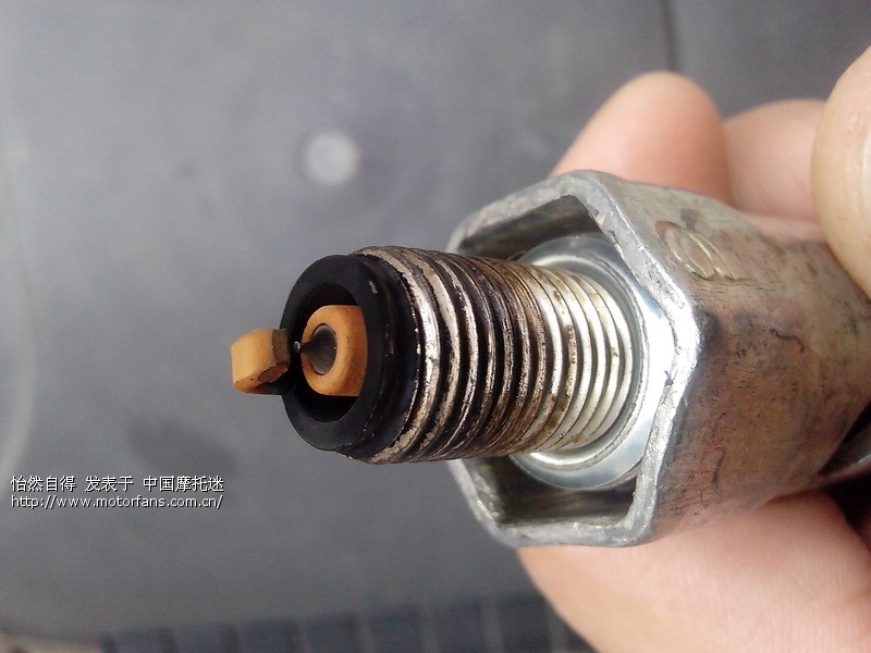 大家来判断一下火花塞颜色 - 维修改装 - 摩托车