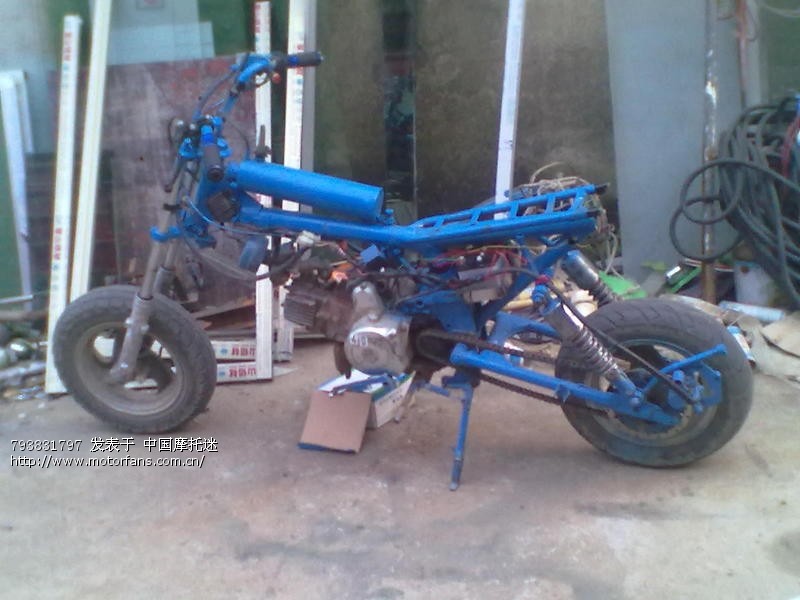 自制越野摩托车 - 维修改装 - 摩托车论坛 - 中国