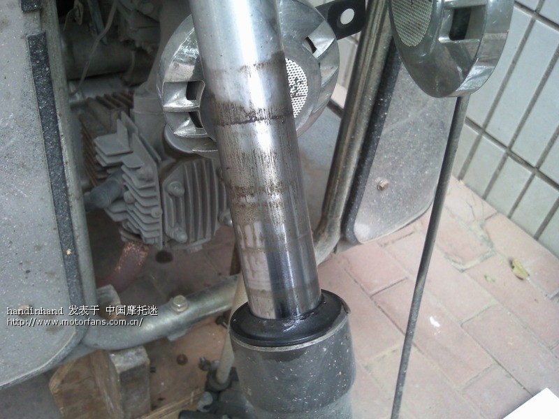 自己动手换前减震油封