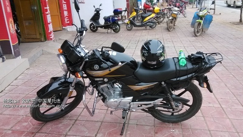 摩博会期间,入手雅马哈新天剑 YBR125,求鉴定