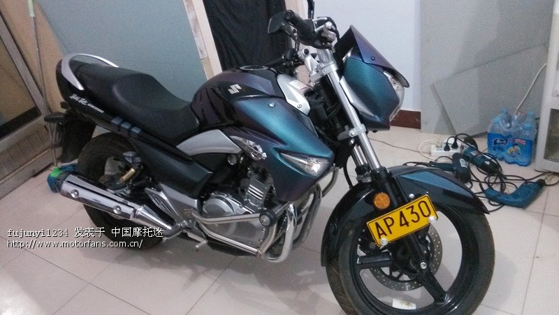 自己动手做风挡 - 豪爵铃木-骑式车讨论专区 - 骊