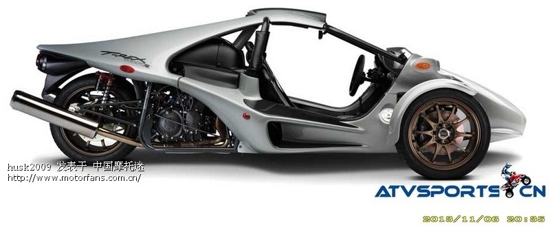 自制排量800CC的正三轮 - 三轮挎子 - 摩托车论