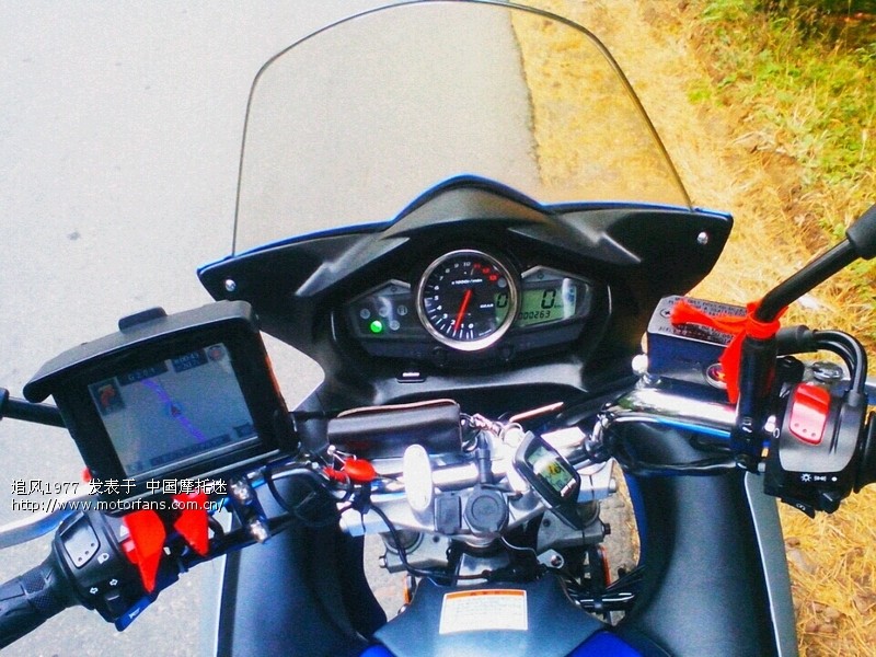 难得有闲暇上细节图,重机巡航 - 豪爵铃木-骑式