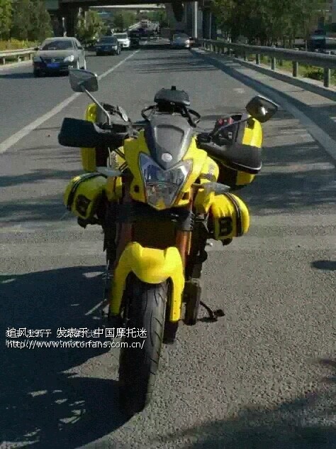 难得有闲暇上细节图,重机巡航 - 豪爵铃木-骑式