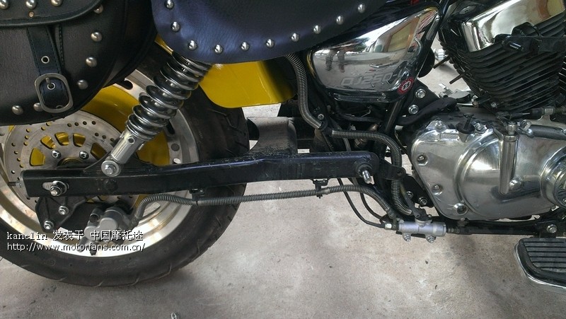 QJ250-L 改装之二:改排气管 - 摩托车论坛 - 钱江