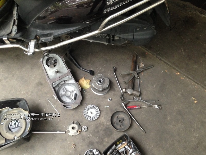 海王星缸头处有杂音 传动皮带回不去 求答案 -