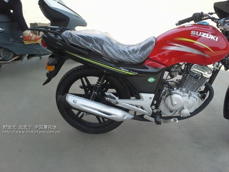 再次入手金城铃木GX125,金城铃木SJ125B摩托
