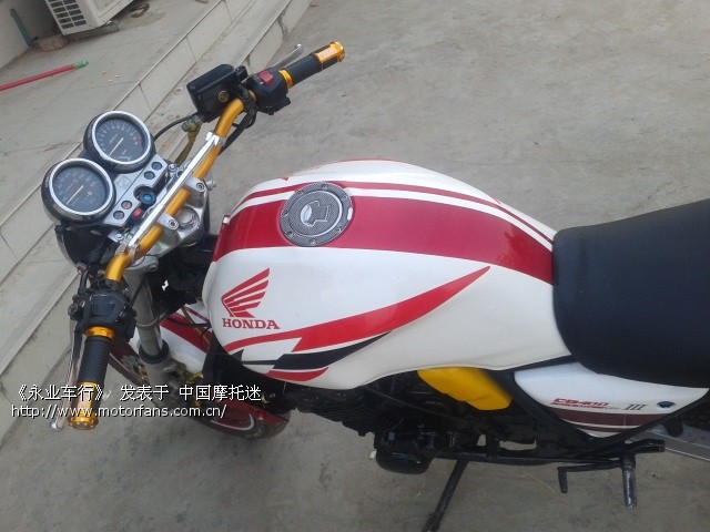 CB400 改颜色 - 维修改装 - 摩托车论坛 - 中国第