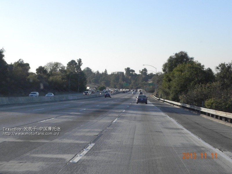 美国南加州高速路瞬间随拍 - 进口品牌 - 摩托车