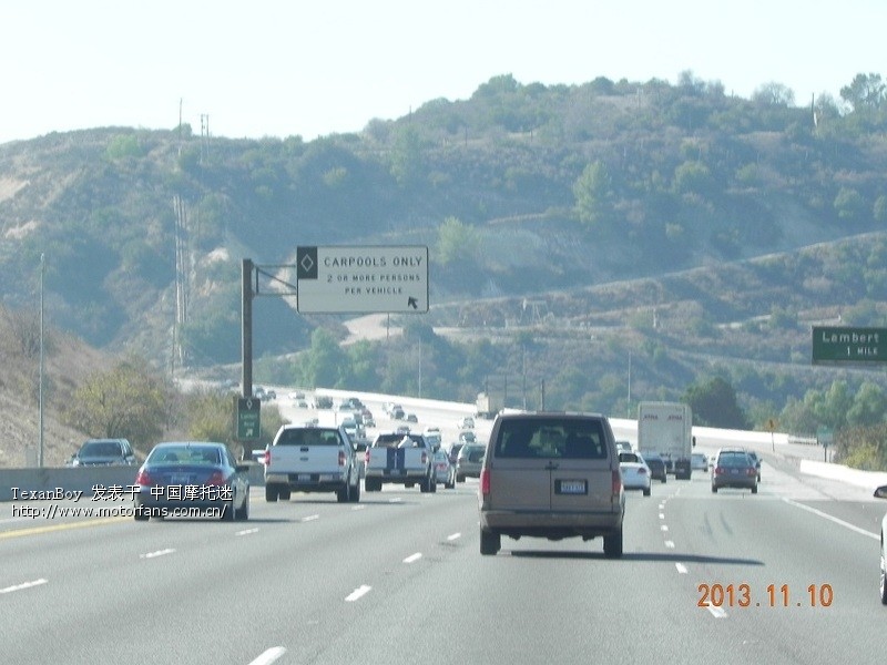 美国南加州高速路瞬间随拍 - 进口品牌 - 摩托车