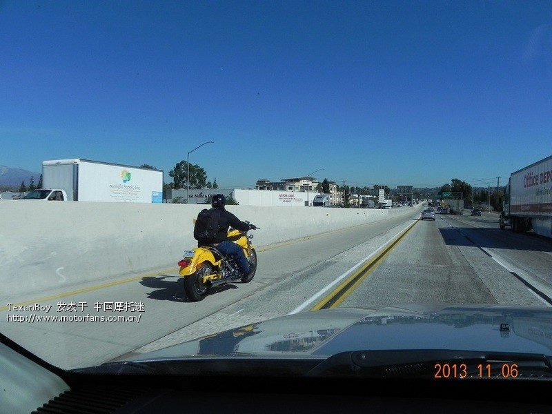 美国南加州高速路瞬间随拍 - 进口品牌 - 摩托车