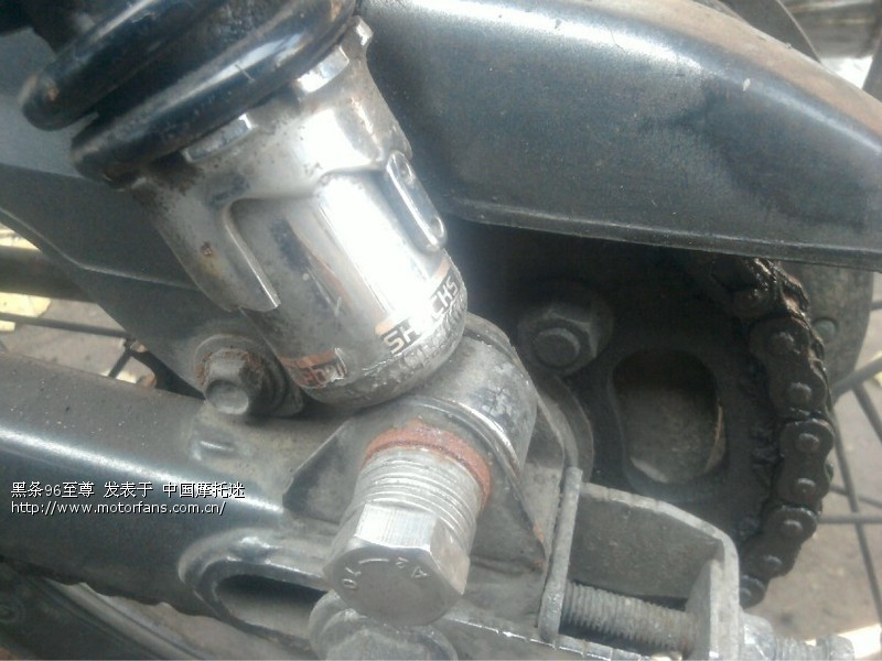 96年6月进口五羊黑条机 - 五羊本田-骑式车讨论