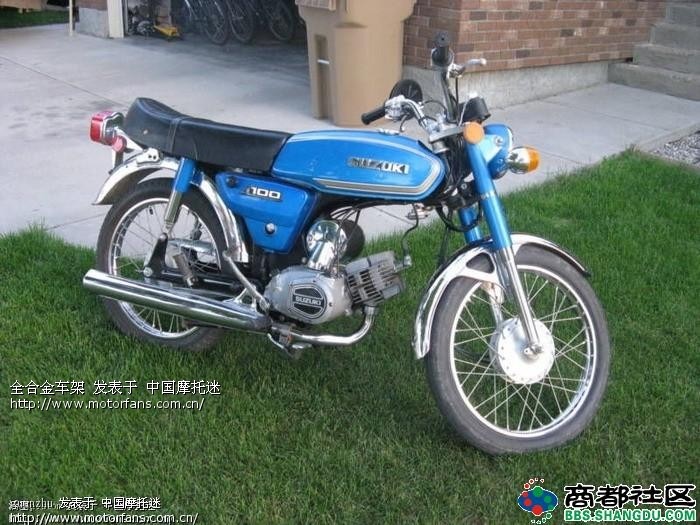 说铃木AX-100由来 - 摩托车论坛 - 摩托车论坛
