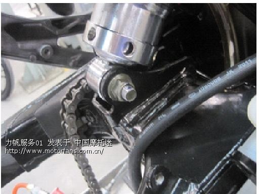 请问如何将KP150后避震调软一点 - 力帆摩托