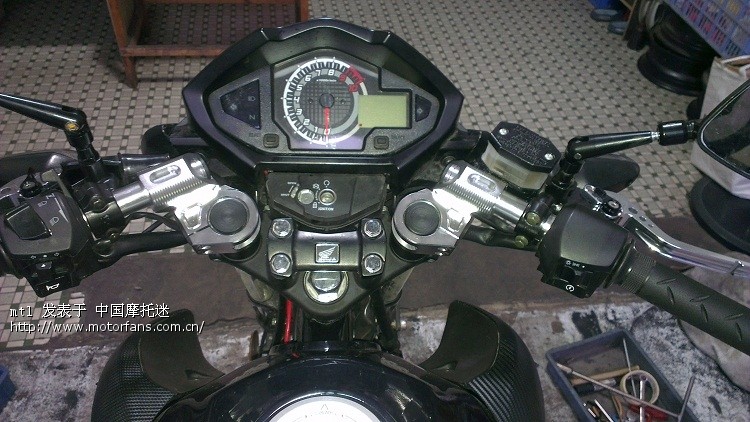 五本幻影150改装分离把 - 五羊本田-骑式车讨论