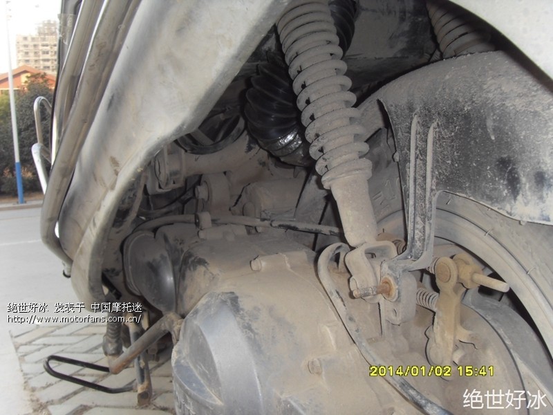 豪爵125踏板改装空滤总成 - 维修改装 - 摩托车