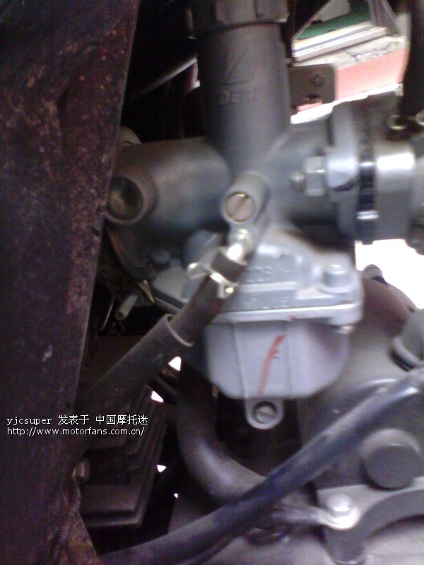 爵hj125-20车子,冬天开风门,一松油门都熄火 -