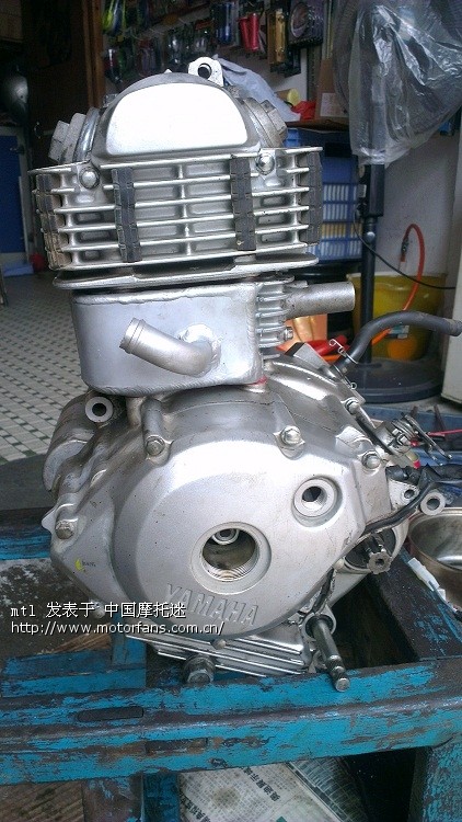 YBR改装水冷63.5中缸 - 维修改装 - 摩托车论坛