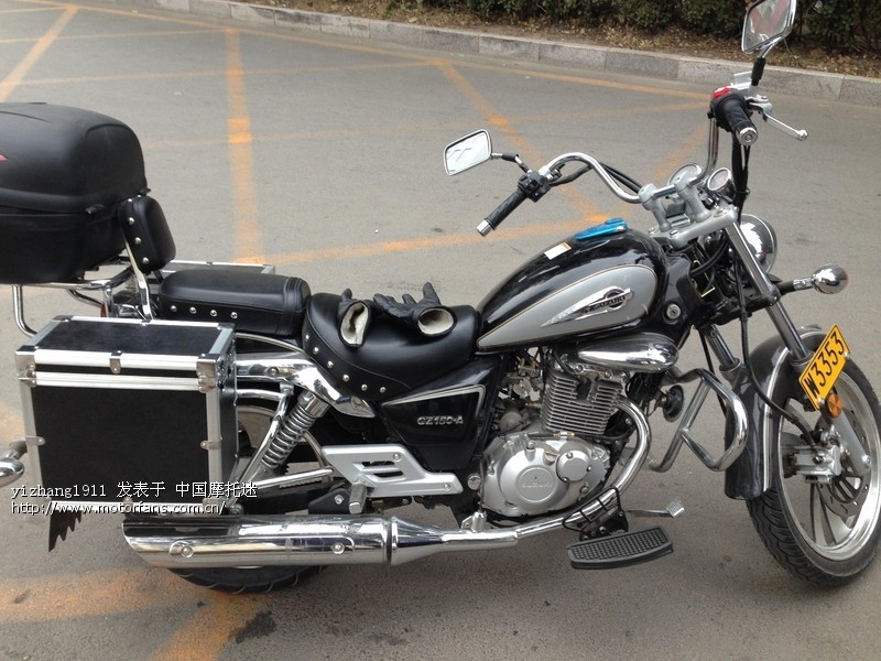 GZ150A边箱更换--有图 - 豪爵铃木-骑式车讨论