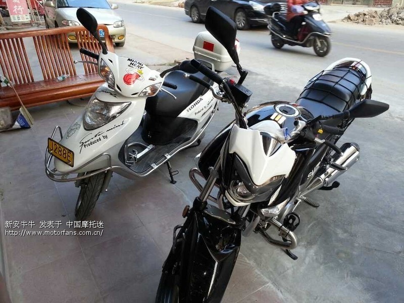 我的优悦小踏板 - 五羊本田-踏板车讨论专区 - 五