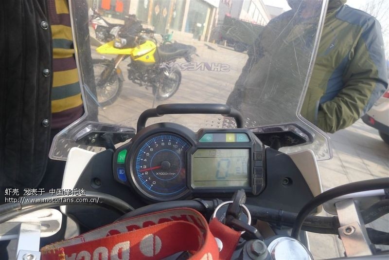 2013.1.17郑州看摩托 游摩配城,买摩旅装备 - 河