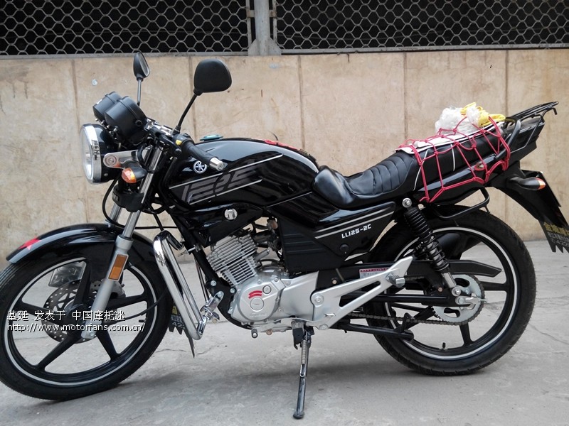 我的YBR125天剑,上海建设的LL125-2C,麟龙的