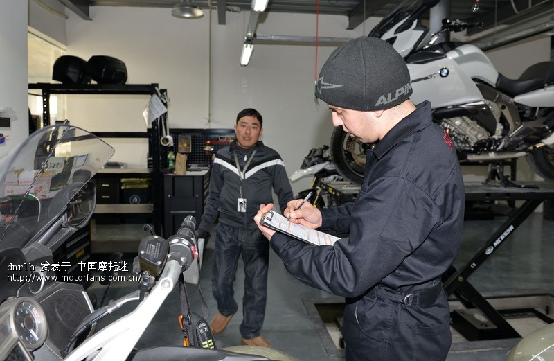 GTL的30000公里保养,感受摩托车专业技师保养