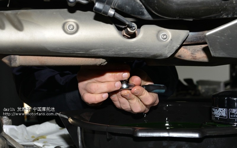 GTL的30000公里保养,感受摩托车专业技师保养
