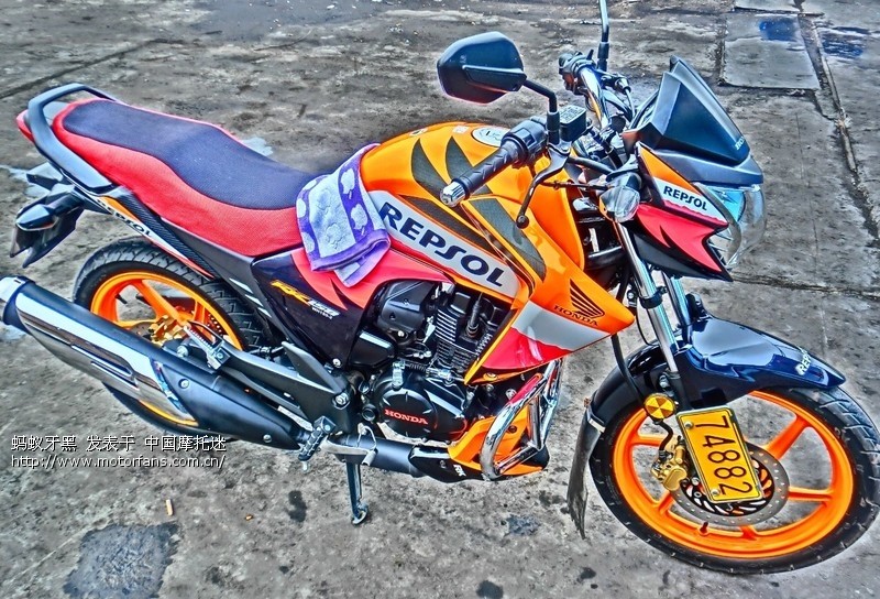 马年大吉蚂蚁牙黑协爱车给大家拜年 - 五羊本田