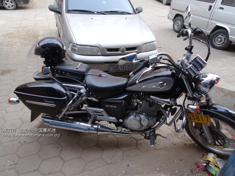 悦酷GZ150一万公里清电喷洗节气门 - 豪爵铃木