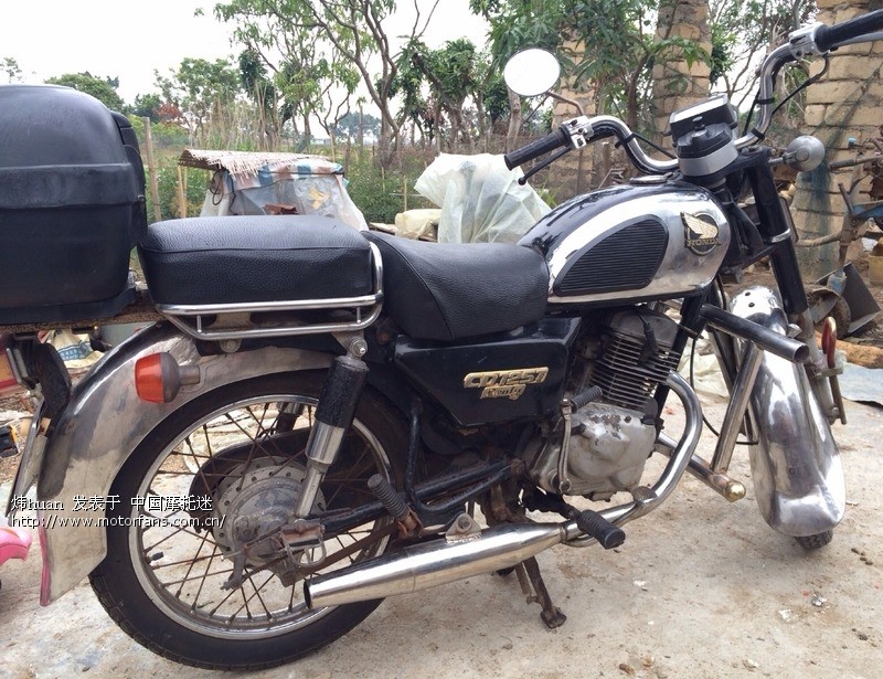 28年前的经典双缸本田CD125T - 进口品牌 - 进