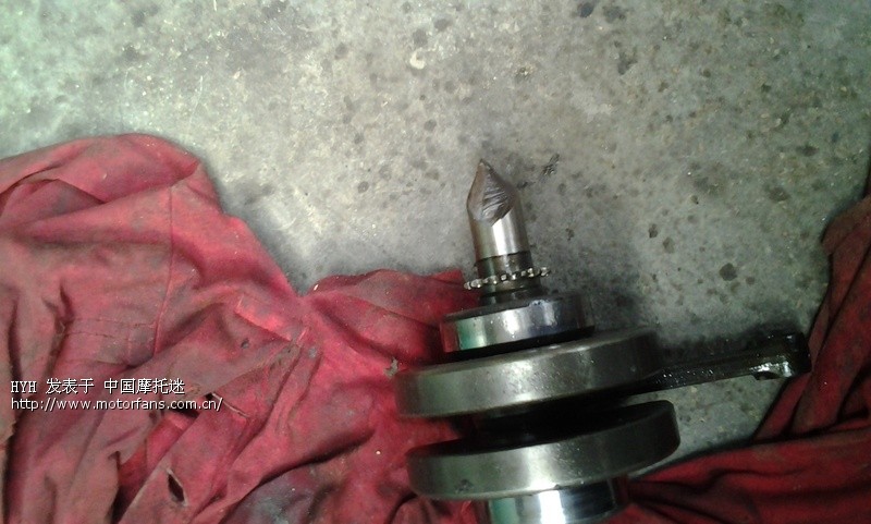 这样的曲轴断法.让你.! - 维修改装 - 摩托车论坛