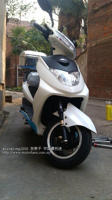 LPG封车锁车库 入手爱玛迅鹰上临牌 - 上海摩