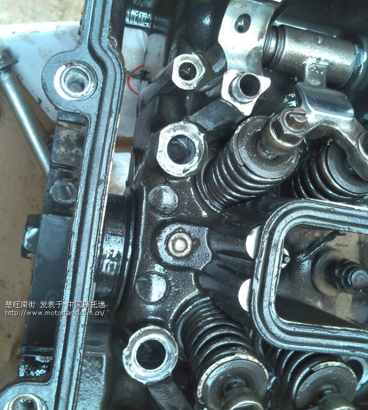 川崎夏尔巴kL250D发动机维修。 - 维修改装 - 