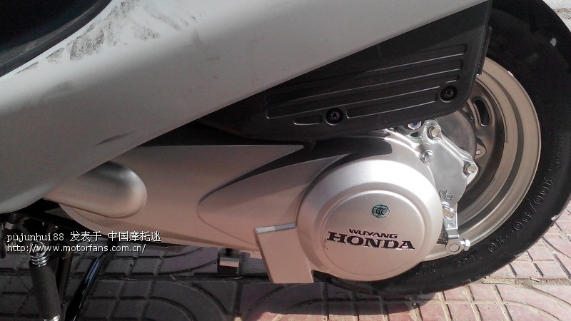 购入五羊本田小公主100T-L电喷版,多图 - 五羊