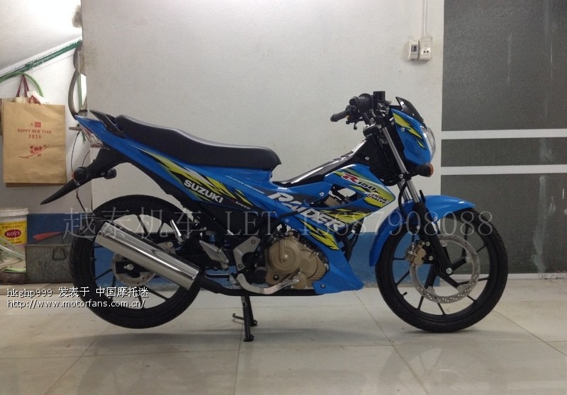 全新原装进口suzuki raider 150cc 人妖 进口品牌 进口铃木suzuki