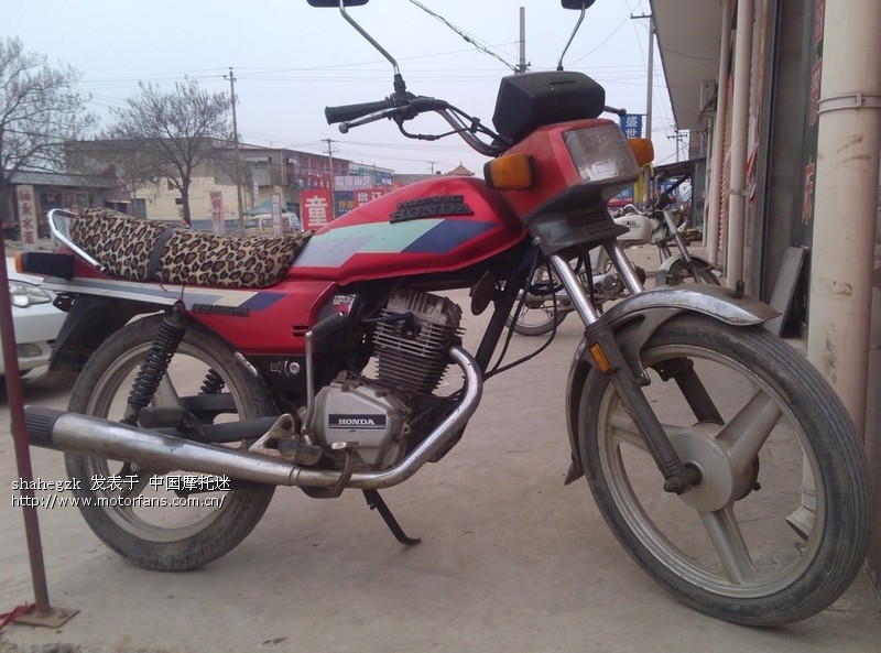 求鉴定 95年五羊黑条机 - 五羊本田-骑式车讨论