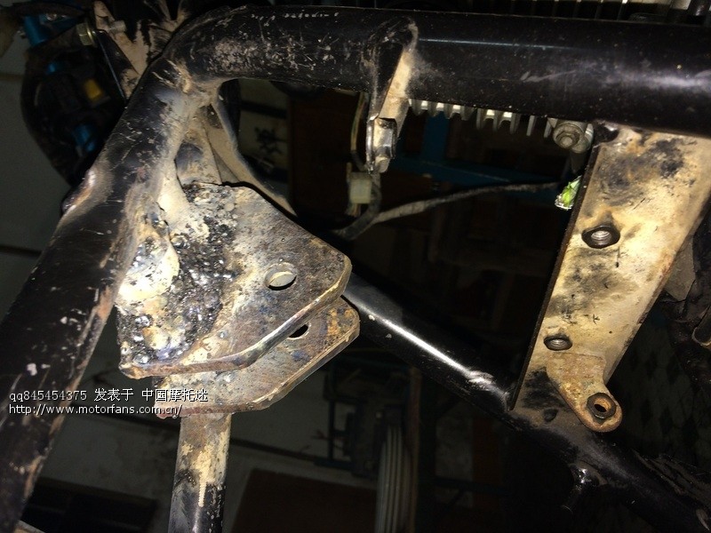 ■en 2A 自己动手 改本田Bros400单摇臂 ■■
