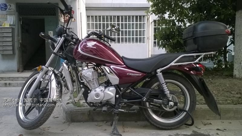 清明节后入手锐猛小太子 - 新大洲本田 - 摩托车