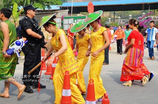 德宏芒市车迷活动-泼水节图片