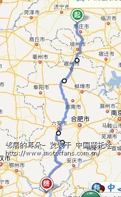 22:37 楼主:本人建议你从山东过来,经徐州104国道(新路,搜狗地图可查
