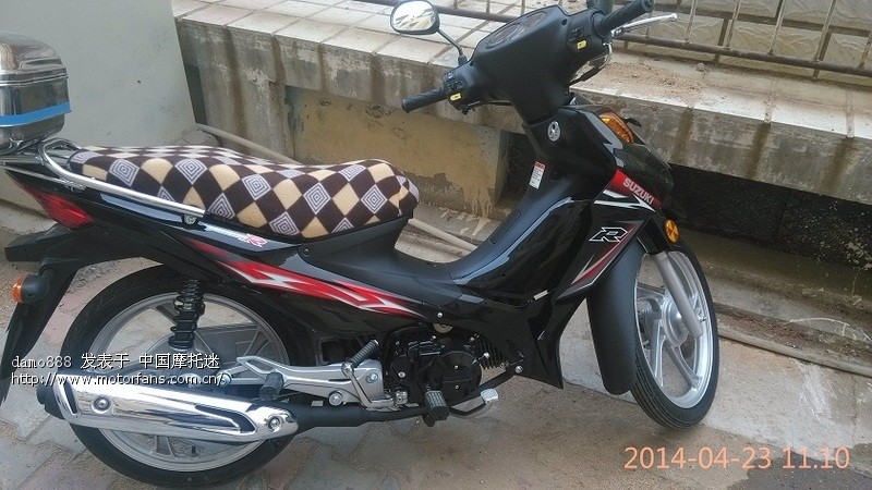 新入手豪爵铃木fw110 - 弯梁世界 - 豪爵铃木-弯