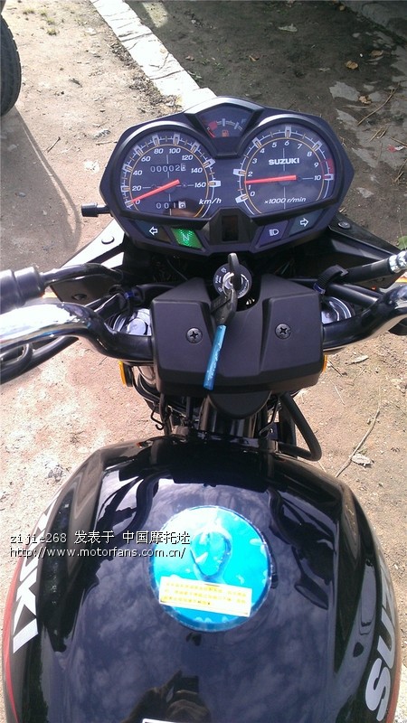 济南铃木悍骏GR150写实报告 - 济南铃木 - 摩托