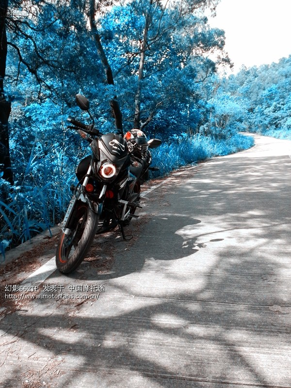 端午爬五桂山,晒成腊肉了。 - 五羊本田-骑式车