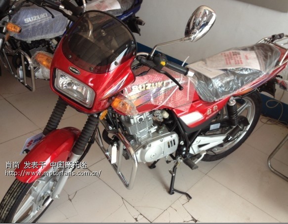 新手买啦辆豪爵铃木钻豹125k - 重庆摩友交流区