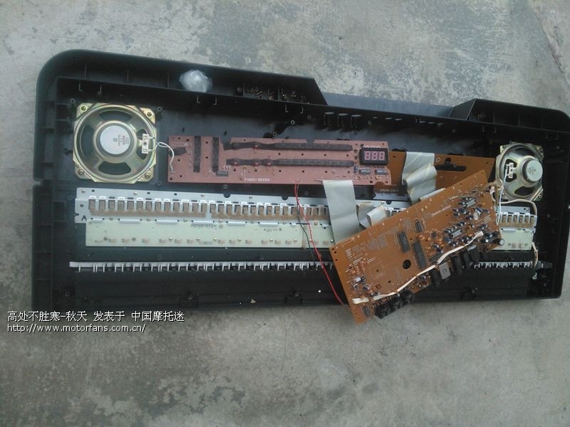 这个电子琴怎样修复? - 摩托车论坛 - 摩托车论